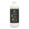 Fles Ecodor Geur en Vlekweg 1 liter, een krachtige geur- en vlekverwijderaar voor huisdieren.