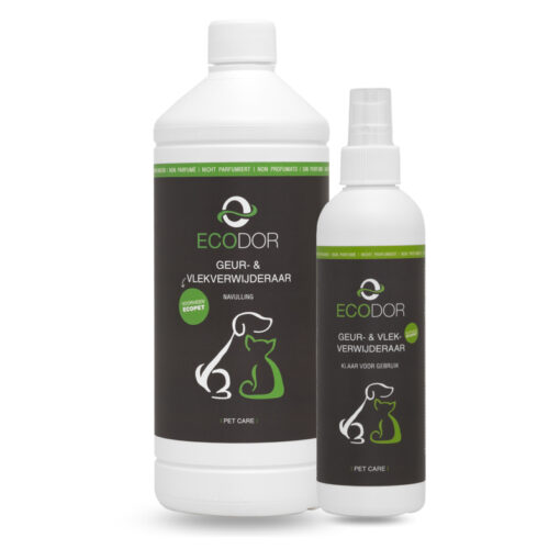 Ecodor Quitamancha y Quita-olor - 1 Litro de recargo + 0,25 Litro